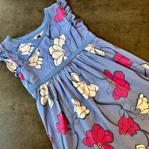 Flutter Sleeve Wrap Neck Dress by Tea Collecion